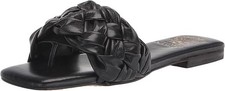 Vince Camuto Women's Footwear Antonni Woven Eco Sheep Flat Sandal Size 5.5 NIB