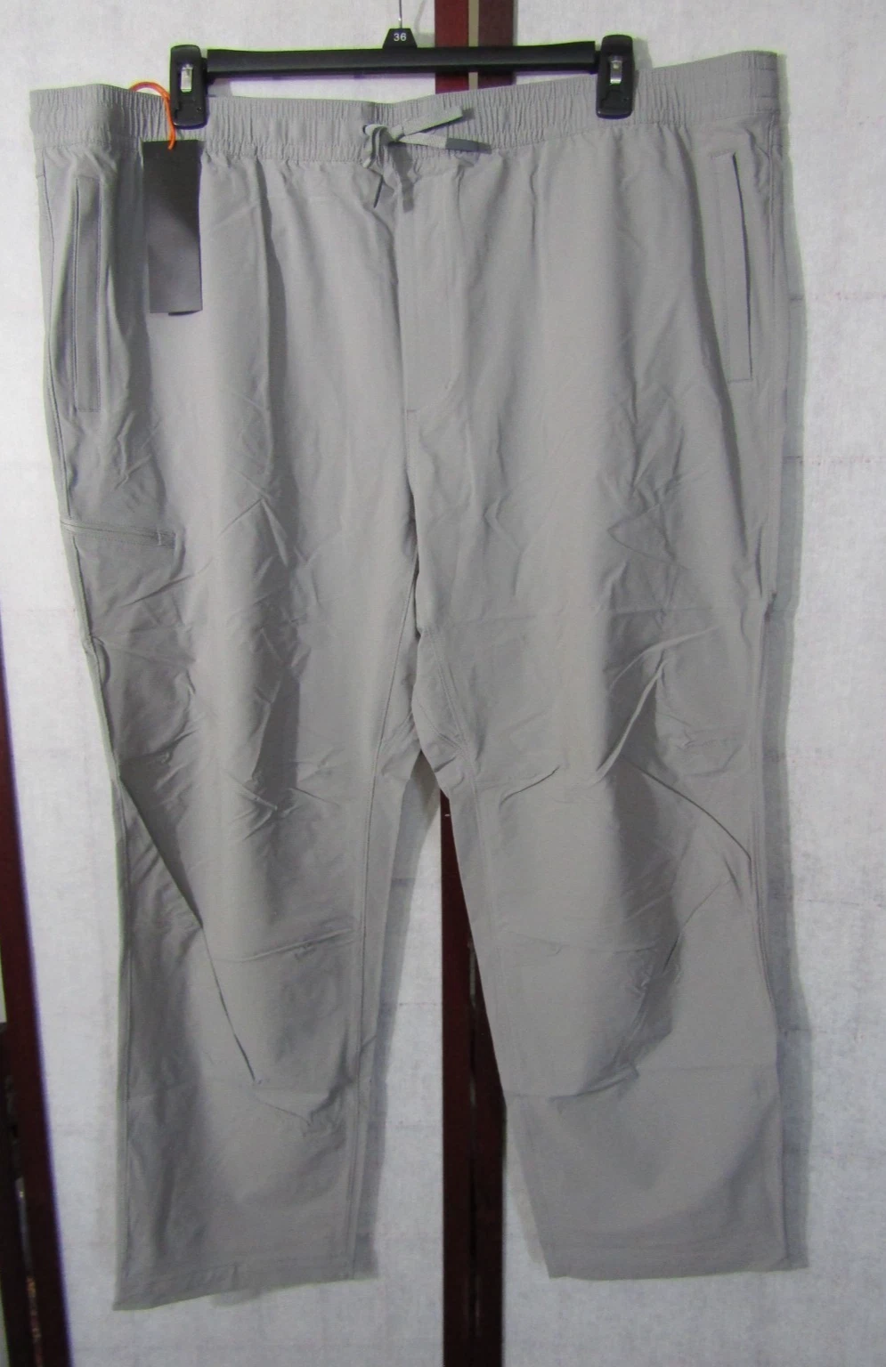 NWT ORVIS Jackson Quick Dry Rapid Pant 3LPR Light Gray Pants Size 2XL x 30