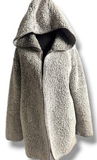 PINK Victorias Secret Sherpa Hoodie Cardigan Wrap Jacket Size M/L