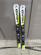 Head Supershape Team Era 2.0 Kids Skis with Bindings - 117 cm Used