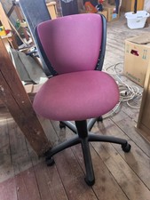 Neuwertiger gereinigter Kinder Bürostuhl Schreibtischstuhl höhenverstellbar rosa