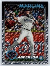 2024 Topps Tim Anderson 582 Montgomery Club Parallel Miami Marlins #560