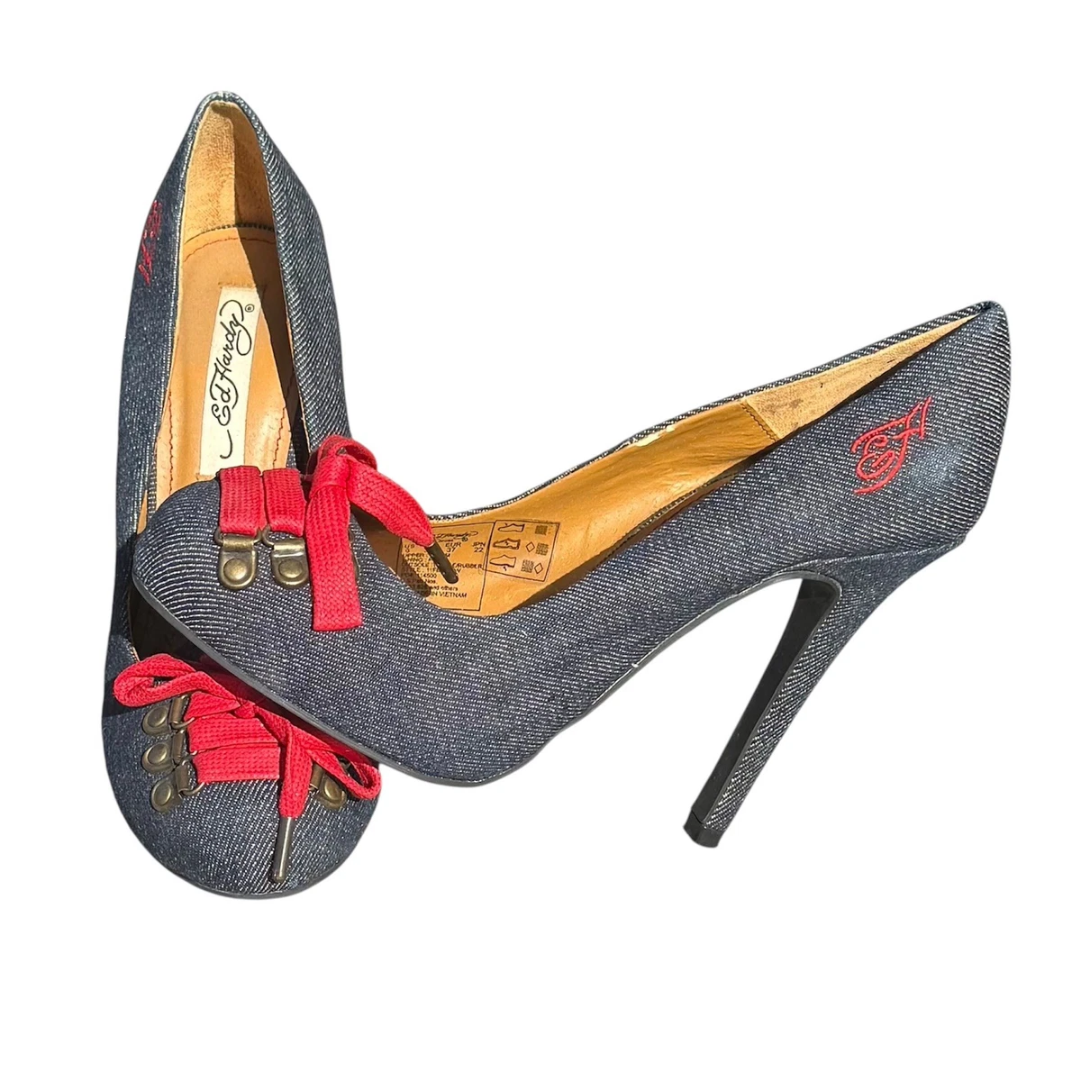 Escarpins Creatures Of Comfort - Bout Carré En Satin Noir - Taille US 10 (EU 40) - Neuf Sans Boîte