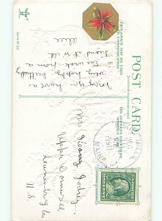 Divided-Back BEAUTIFUL FLOWERS SCENE Great Postcard : : make an offer AA2225