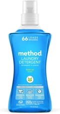 Liquid Laundry Detergent, Fresh Air, 66 Loads per Bottle, Biodegradable Formula,