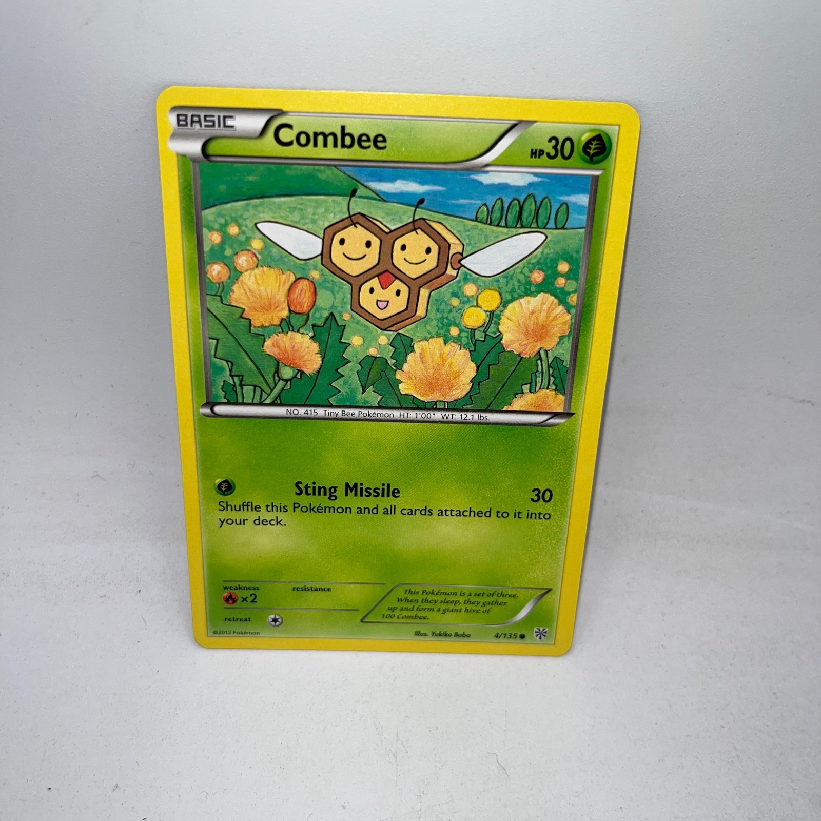 Combee 4/135 Common Plasma Storm Pokemon Lightly Played