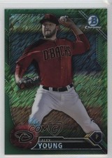 2016 Bowman Chrome Prospects Green Shimmer Refractor 21/99 Alex Young 0l8