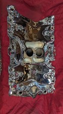 Chrome 1976-1979 Cadillac Seville Aluminum Intake Manifold Fuel Injection Olds Chrome 1976-1979 Cadillac Seville Aluminum Intake Manifold Fuel Injection Olds