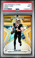 2024 Panini Rookies & Stars - Airborne Derek Carr #A-DCR Gold /10