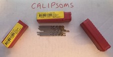 Image of DORMER A002 HSS Tin Coated Jobber Drill- 2.00 MM -High Speed Steel Bit - 10 PACK