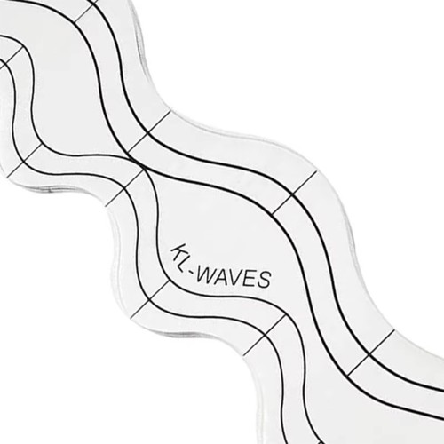 Wavy Quilting Templates Quilters Rulers Clear Acrylic Quilting Rulers for Sewing - Picture 5 of 8
