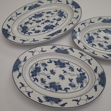 Vintage TATUNG Taiwan Blue & White Floral Chi...