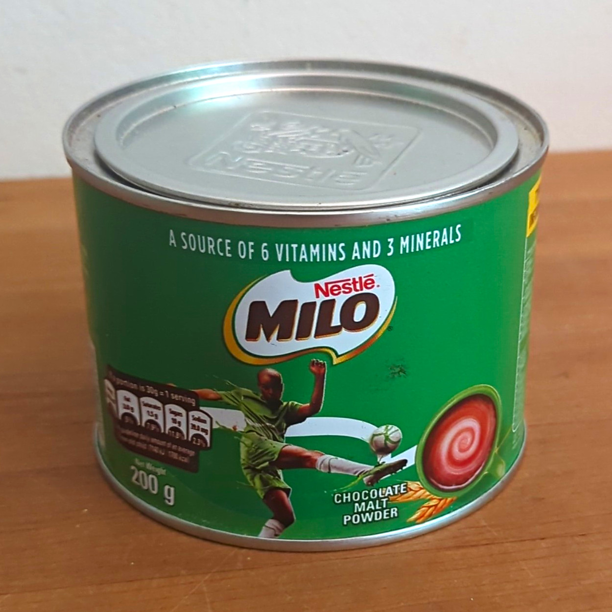Nestlé MILO Chocolate Malted Drink Powder 200g Exp 30/09/2026