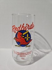 Redbirds Glass AAA Farm Club Collectible Glass 1982 World Champion Glass