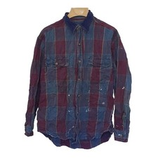 Men's Long Sleeve Button-Up Work Shirt - XL - FREE SHIPPING