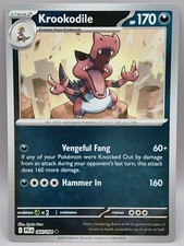 Pokémon TCG Krookodile 066/094 Reverse Holo ME02 Phantasmal Flames NM/M