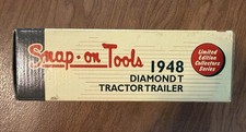 Ertl Collectibles Snap-on Tools 1948 Diamond T Tractor Trailer Limited Ed