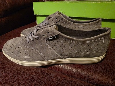 Huf Liberty Men's Size 9.5 US GBW Grey/Bone White BMX Skate Shoes Sneakers NEW