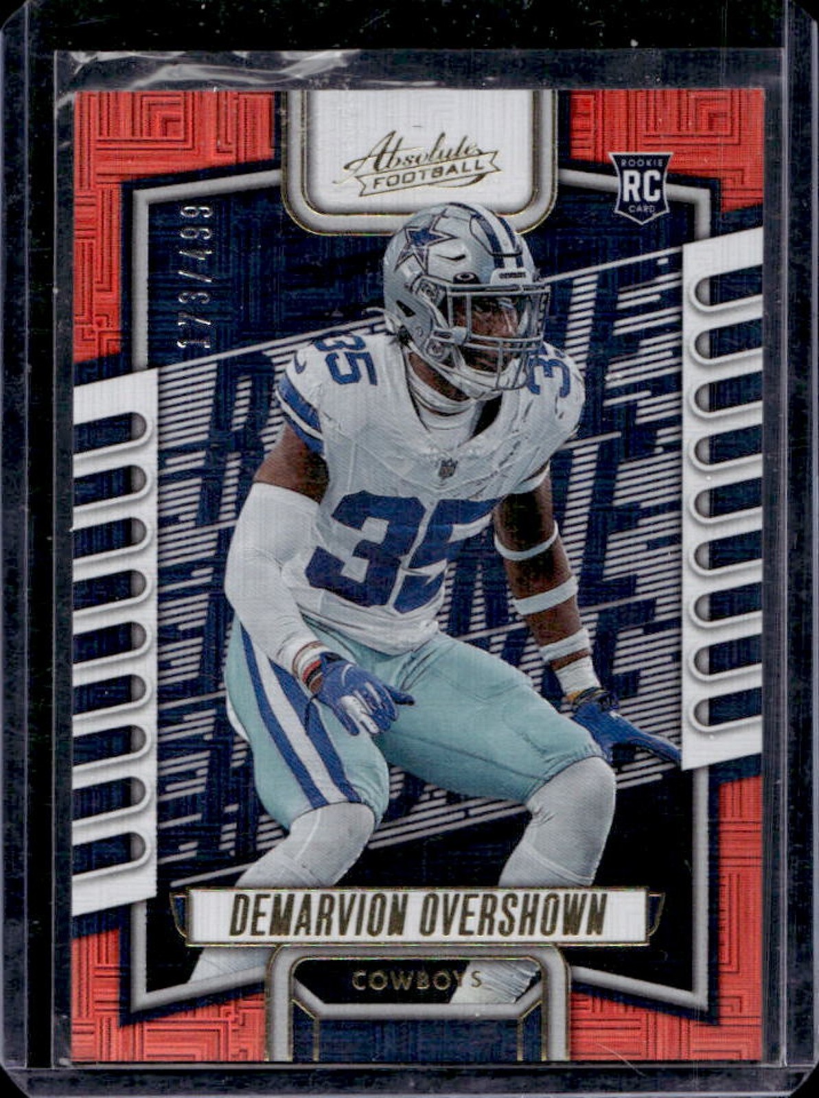 DeMarvion Overshown Panini Absolute #186 Red Squares