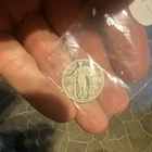 Standing Liberty Quarter 25C Silver US Coin Circulated Uncertified