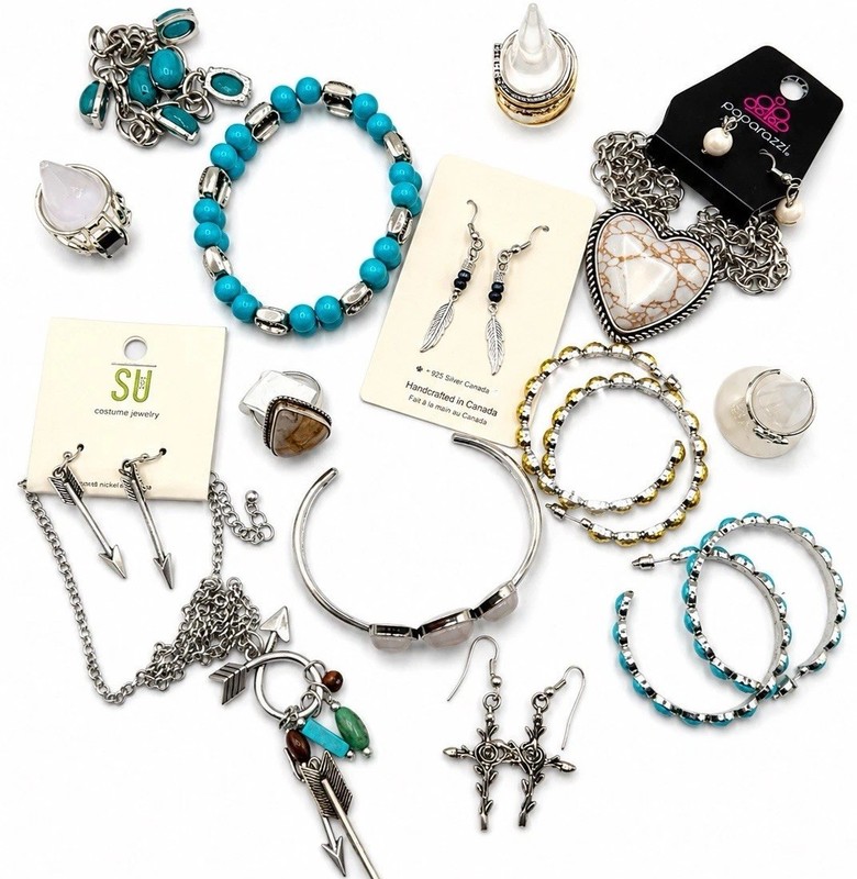 Jewelry Bundle Lot - Southwestern Western Theme Horse Turquoise Cowgirl Beaded