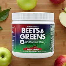 Beets&Greens-Apple -Nitric Oxide Booster, Immune Booster, Nature's Super Drink!