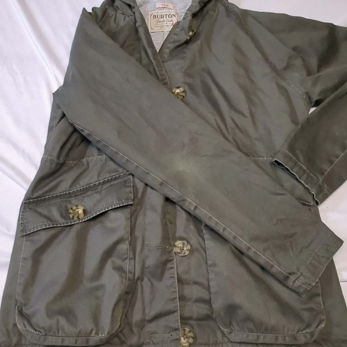 burton durable goods softshell skiing snowboarding jacket