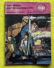Romanheft DDR - kap-Reihe Nr. 46 - Der Mann der Gedanken las - 1967