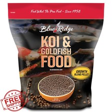 Blue Ridge Koi Fish Food 5lb, 3/16  Blend, Goldfish Food, Pond Pellets