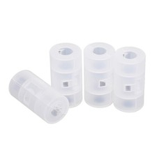 Storage Box 4Pcs Battery To Size C Battery convert Adapter for C