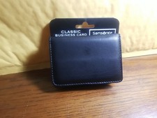 Samsonite Business Card Wallet Genuine Leathe...