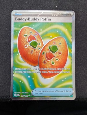 Buddy-Buddy Poffin 167/132 Me01: Mega Evolution Holo