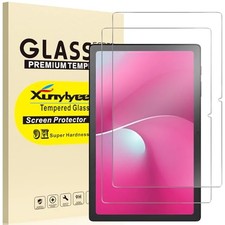 2 Pack Screen Protector for T-Mobile Revvl Tab 2 10.1 Inch Bubble Free Tempered