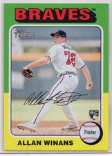 Allan Winans 2024 Topps Heritage Baseball Base