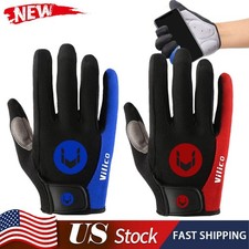 Men Women Full Finger Work Out Gym Gloves Sport Weight Lifting Exercise Fitness