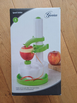 Speed Schäler von Genius. Äpfelschäler, Lebensmittelschäler