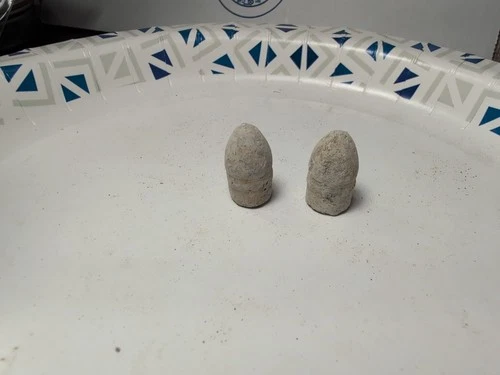 Dug Civil War era Confederate Sharps bullets