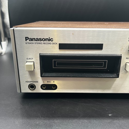 Registratore/Lettore Vintage Panasonic RS 805 US 8 Tracce Funzionante Ricambi/Riparazione - Foto 2 di 8
