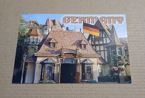 Disney Epcot World Showcase Germany Postcard New