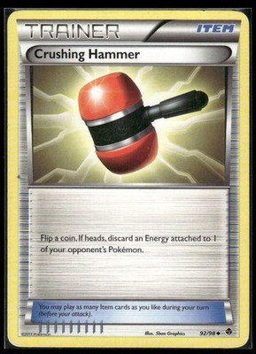 Crushing Hammer 92/98 UC Emerging Powers Pokemon MP AA-483