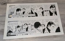 Alexander Gate by Frank Bolle & Gene Mora Original Comic Storyboard Artwork 1971