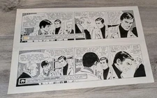 Alexander Gate by Frank Bolle & Gene Mora Original Comic Storyboard Artwork 1971
