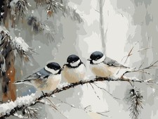 CSZPPQAF Paint by Numbers for Adults Beginner, Animals PB123-1