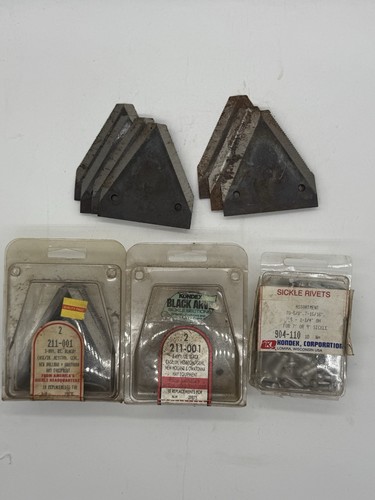 211-001 Sickle Sections (21 Total) -  New old Stock Made In USA 29875 826722C1 - Picture 2 of 5