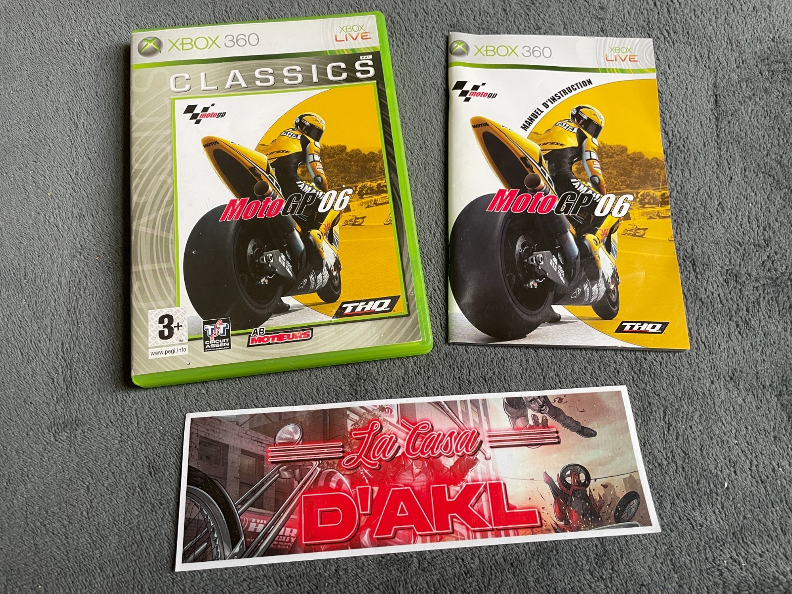 MotoGP 06 complet sur XBOX 360 - FR TBE