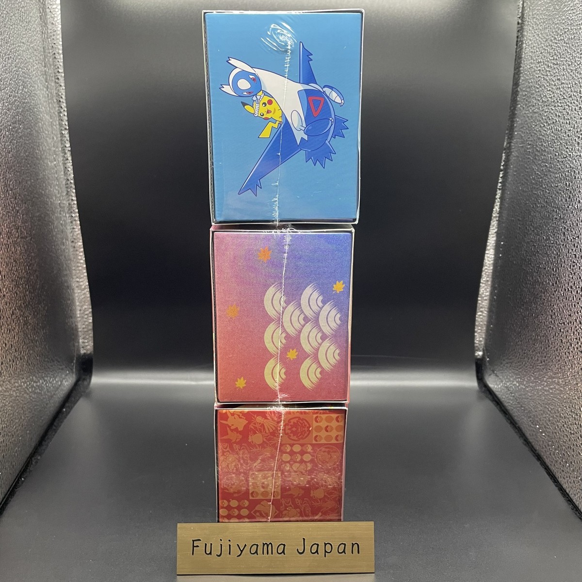 Pokemon Center Tohoku Hiroshima Fukuoka Special Box 3 set w