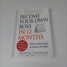Become Your Own Boss in 12 Months: Melinda Emerson Free Postage