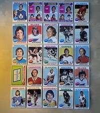 LOT OF 40 - 1975-76 Topps Hockey NHL Rare INVESTMENT (Assorted from 203-328)