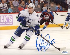 Vancouver Canucks Bo Horvat Signed Autographed 8x10 NHL Photo ACOA #43