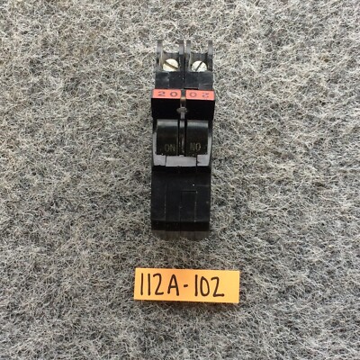 FPE Federal Pacific 20 Amp 2 Pole NC220 Stab-Lok Breaker Mini THIN NC 